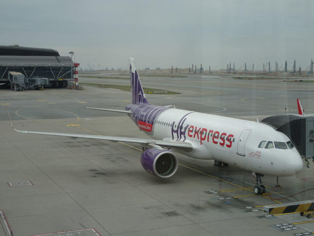 Aircraft at airport gate