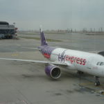 Aircraft at airport gate