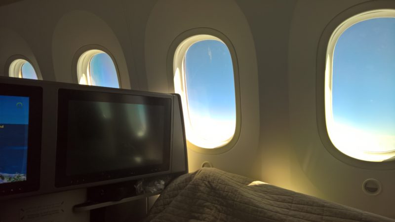 Aircraft windows and TV screens