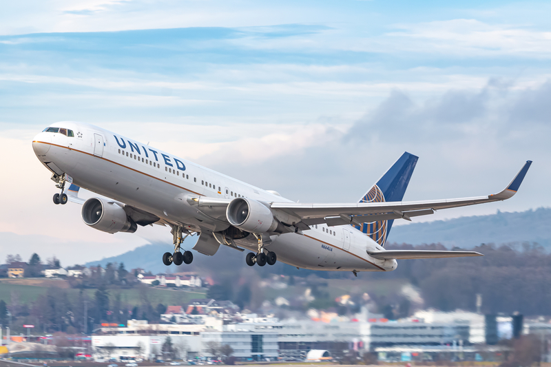 United Airlines Boeing 767