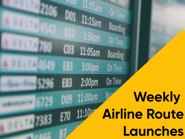 Weekly Airline Route Launches