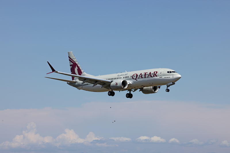 Qatar Airways Boeing 737-8 MAX