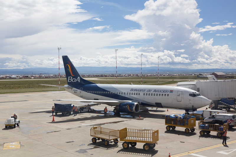 Boliviana de Aviacion Boeing 737