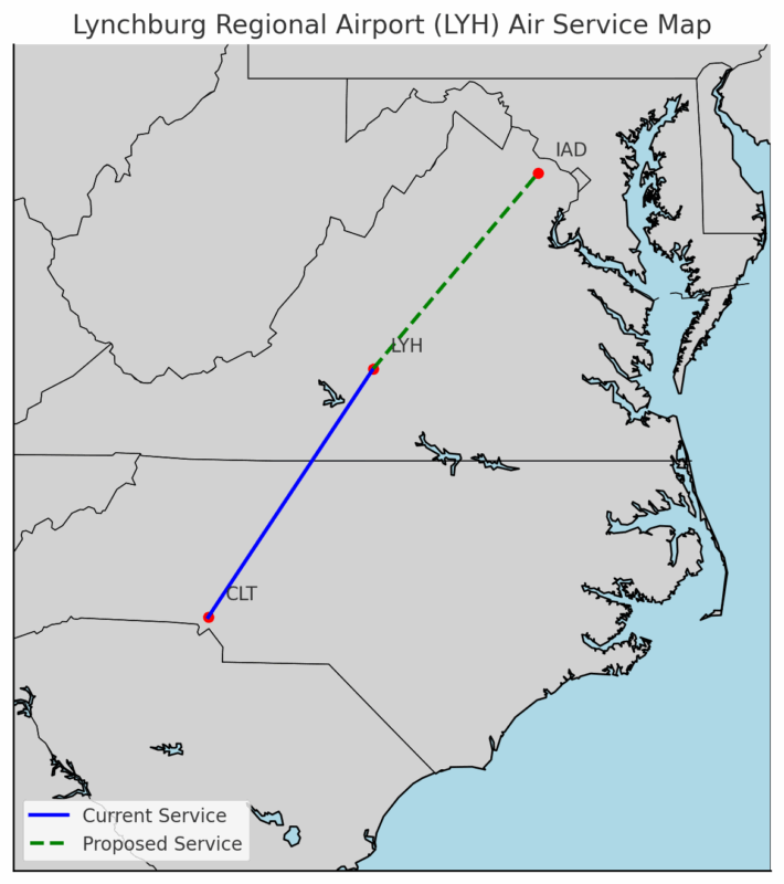 Lynchburg-Washington DC