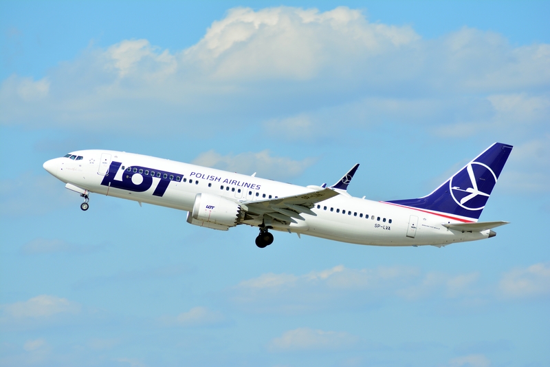 LOT Polish Airlines Boeing 737 Max 8