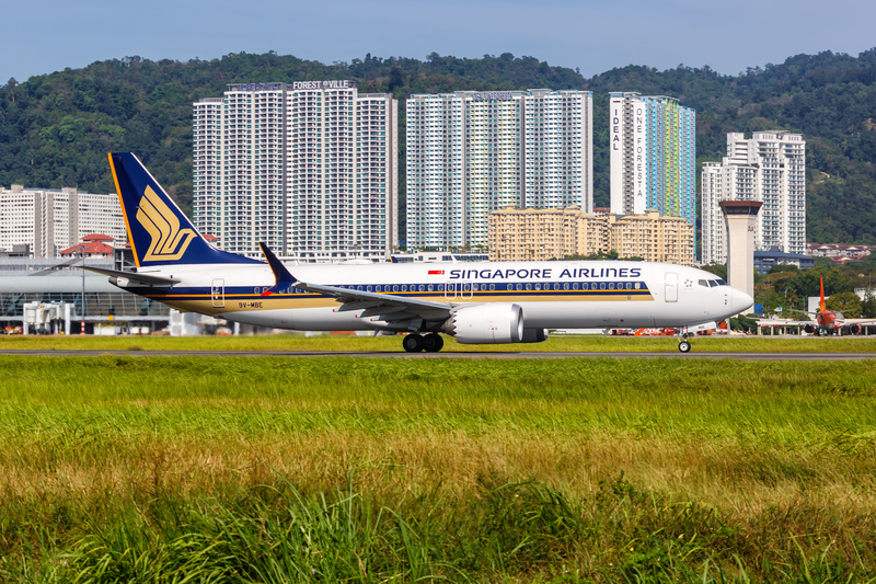 Singapore Airlines Boeing 737 Max 8