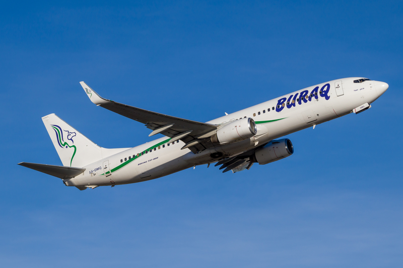 Buraq Air Boeing 737-800