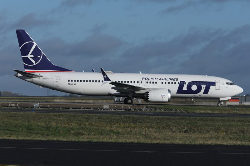 LOT Polish Airlines Boeing 737 MAX 8