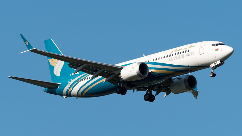 Oman Air Boeing 737-8 MAX