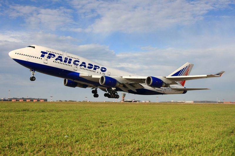 Transaero Ailrlines Boeing 747-446