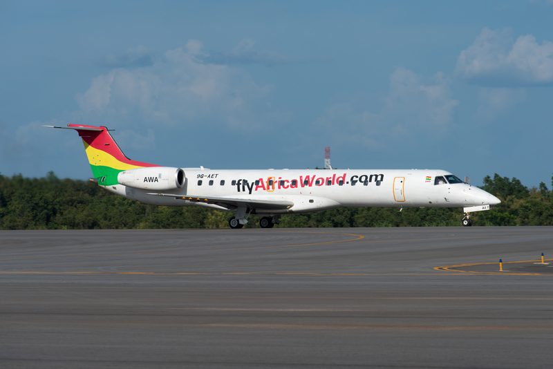 Africa World Airlines Embraer ERJ-145LI