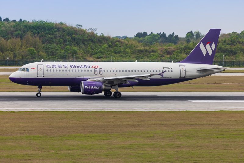 West Air Airbus A320