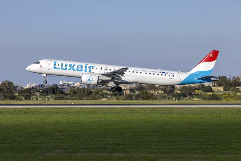 Luxair Embraer 195 E2 STD