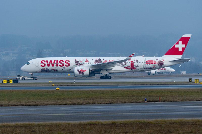 Swiss Airbus A350-941