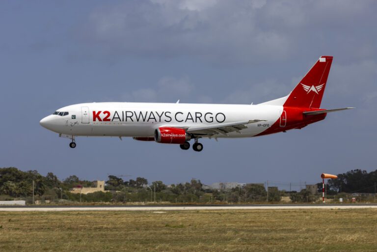 K2 Airways Cargo Boeing 737-4M0