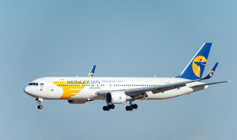 MIAT Mongolian Airlines Boeing 767
