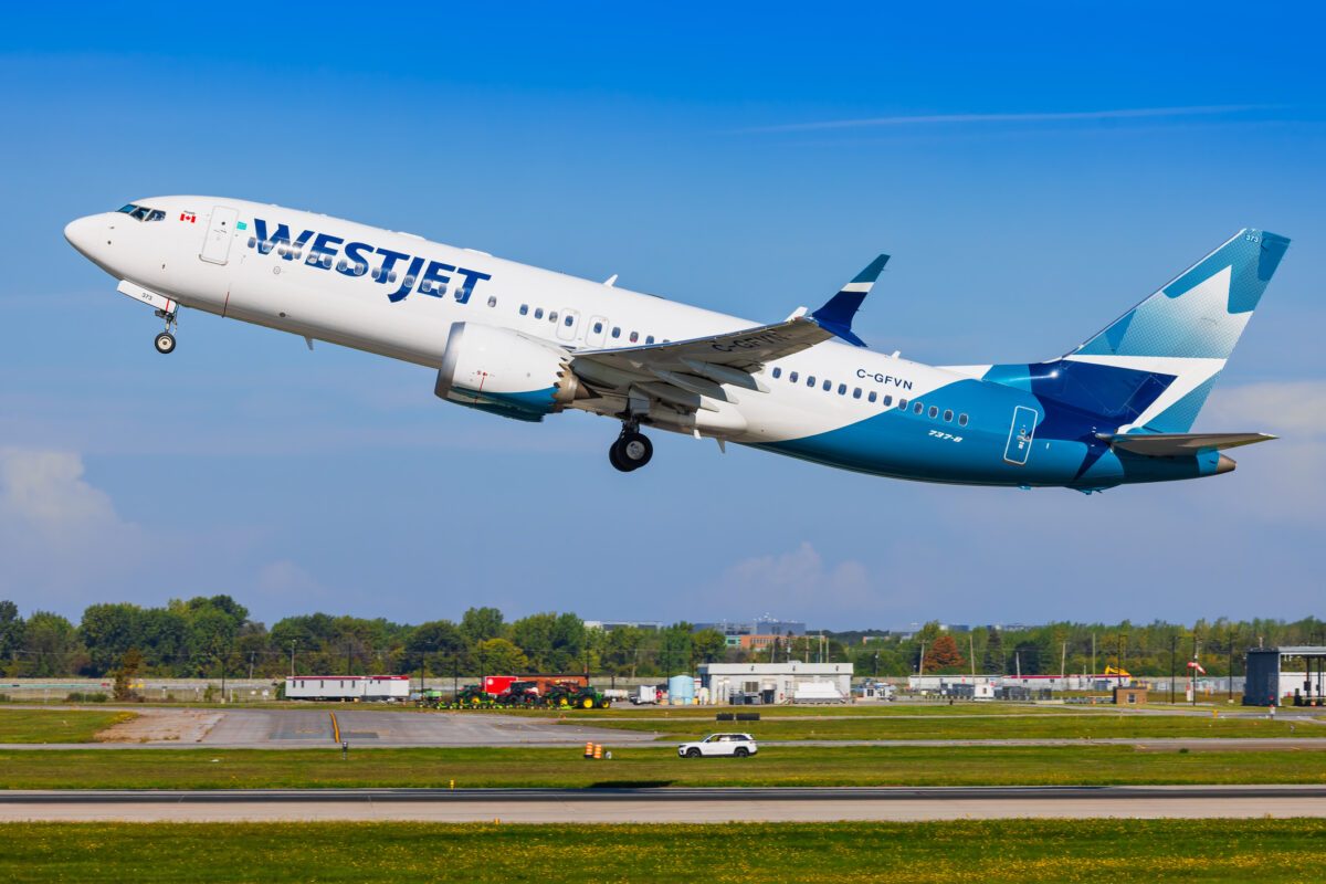Westjet Boeing 737 MAX