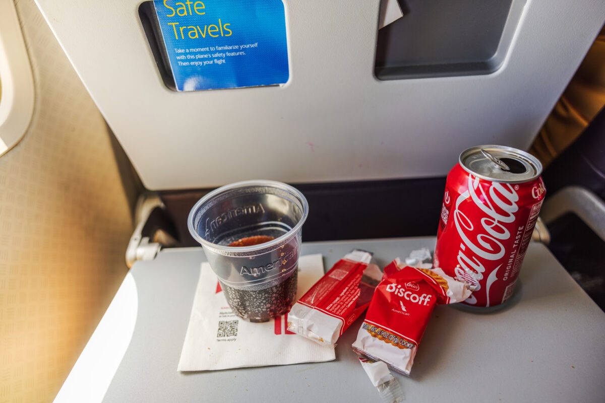American Airlines Inflight Snack