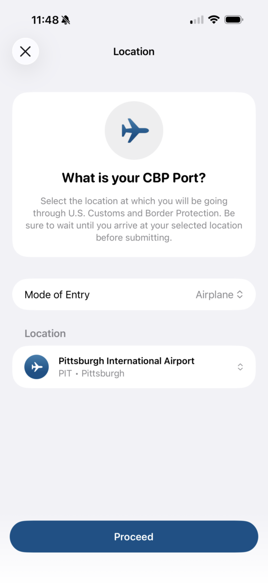 CBP Mobile Passport Control - MPC App