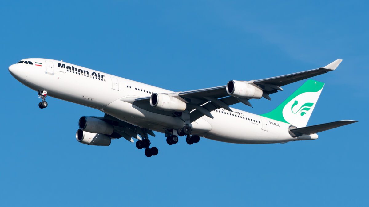 Mahan Air, Airbus A340-212