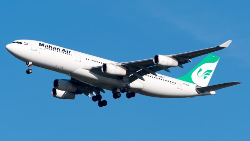 Mahan Air, Airbus A340-212