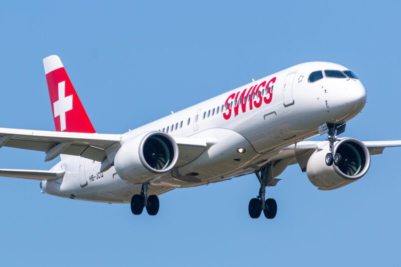 Swiss International Airlines Airbus A220