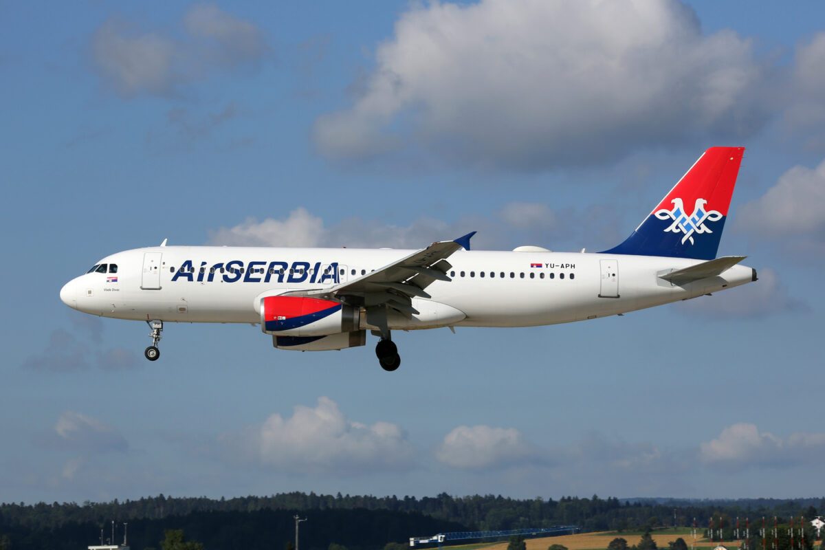 Air Serbia Airbus A320