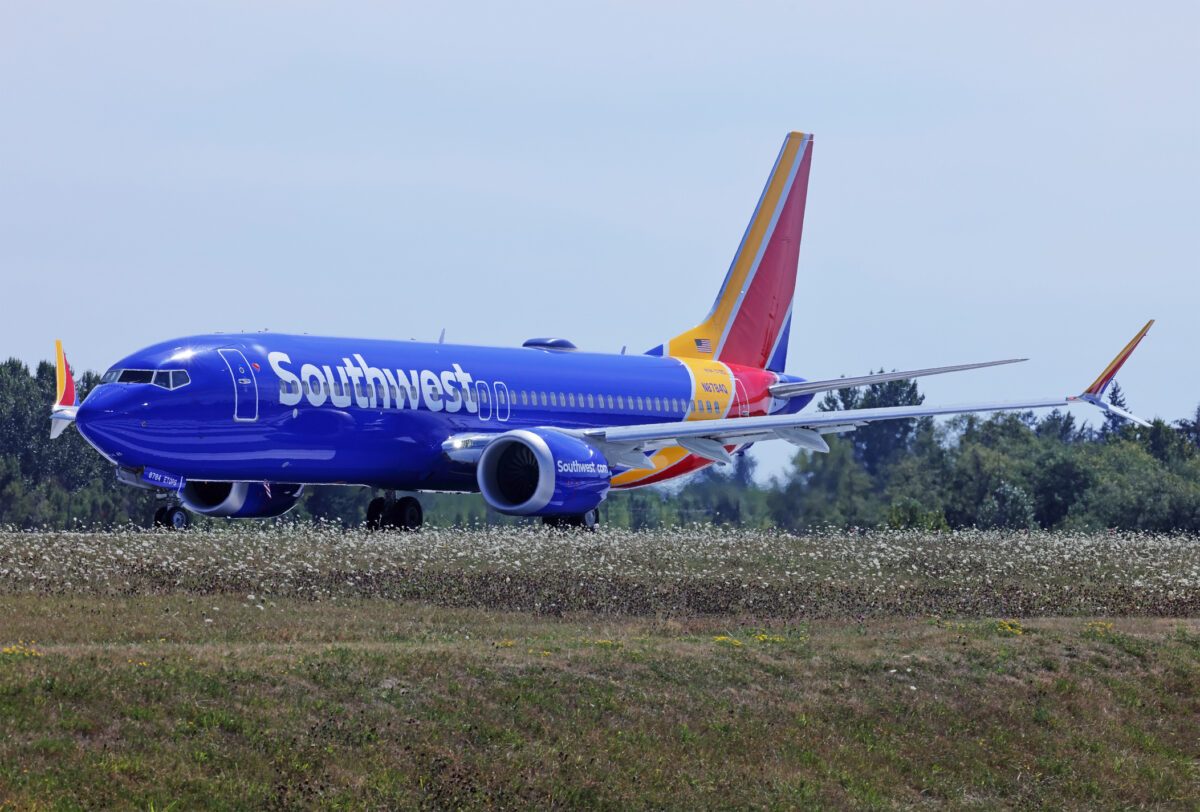 Southwest Airlines Boeing 737-8 MAX