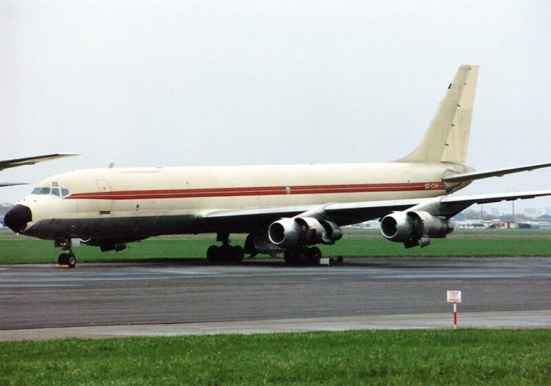 Trans Air Cargo Service DC-8 Damaged in Kinshasa Excursion