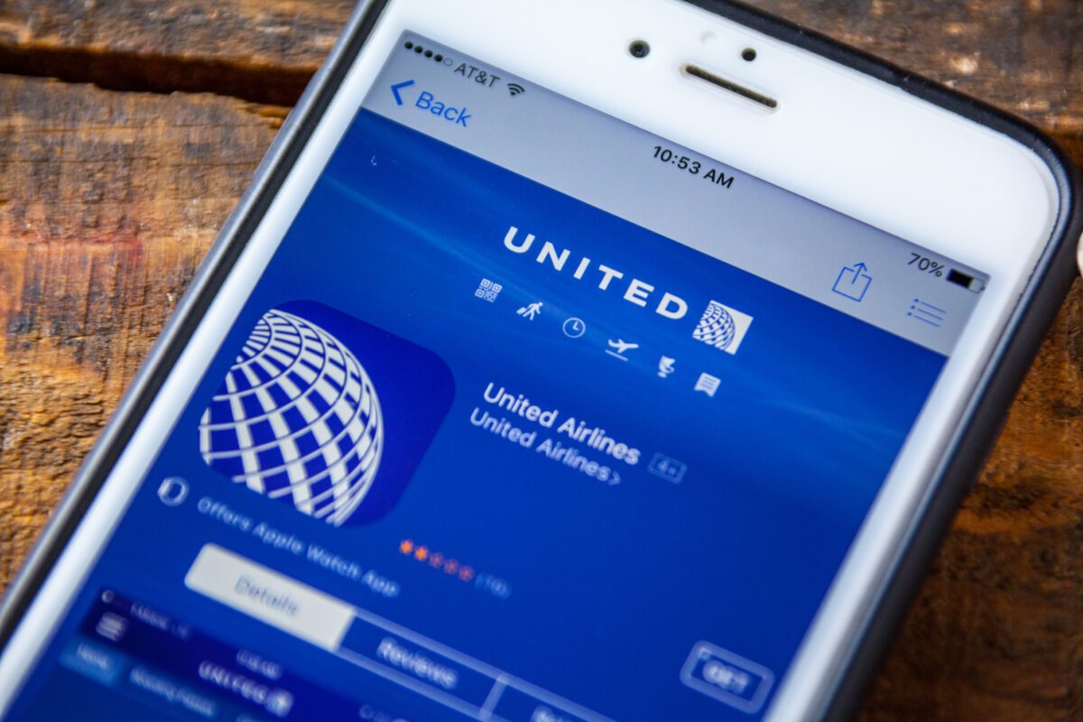 United Airlines iPhone App