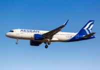 AEGEAN Sets December Start for Athens-Damascus Flights