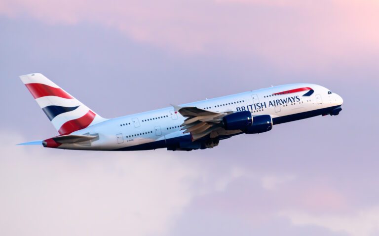 British Airways Cuts A380 Service to Three Cities This Winter