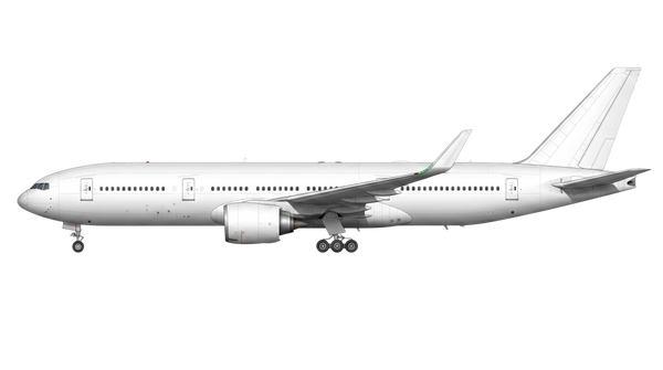 Boeing 777-9 shown unpainted