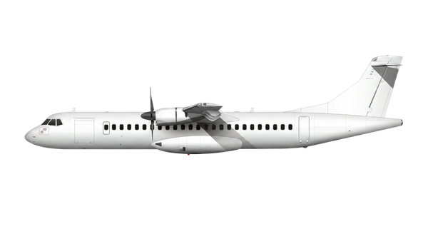 ATR 42-600 shown unpainted