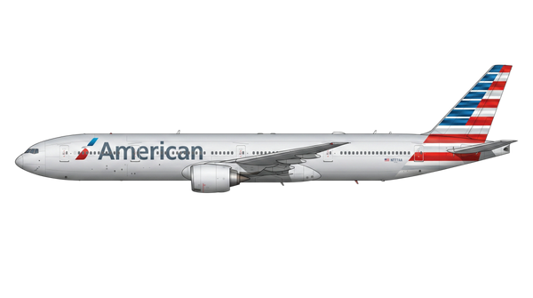 American Airlines Boeing 777 livery