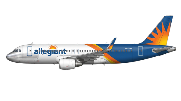 Allegiant Air LLC Airbus A318/A319/A32 livery