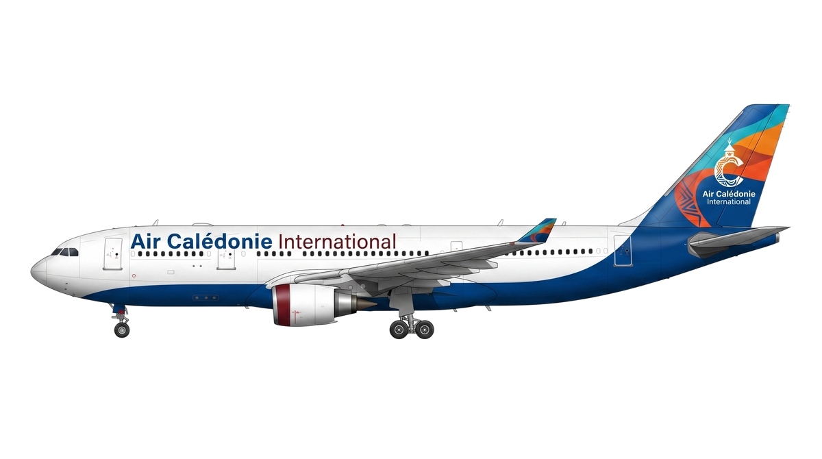 Aircalin Airbus A330/A340 livery