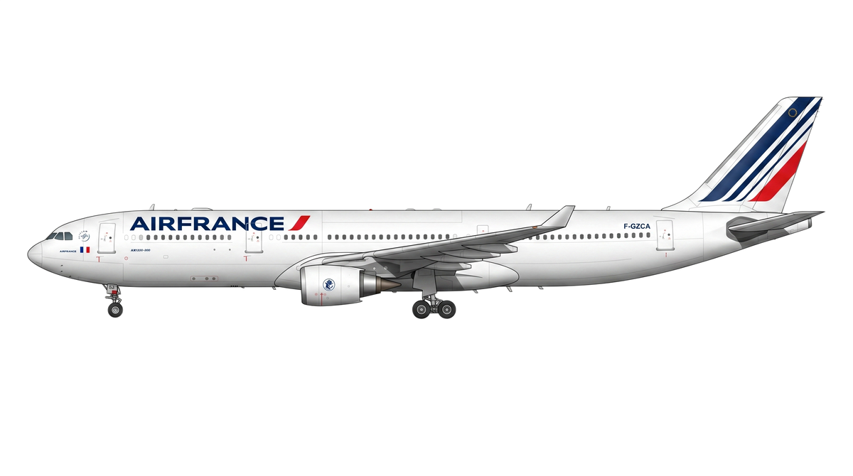 Air France Airbus A330/A340 livery