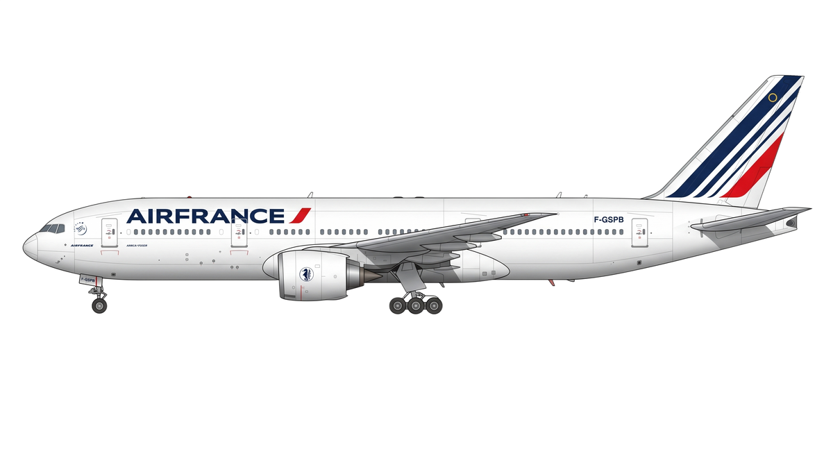 Air France Boeing 777 livery