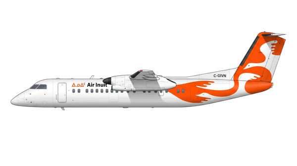 Air Inuit Ltd/Ltee Bombardier DHC-8-100 livery