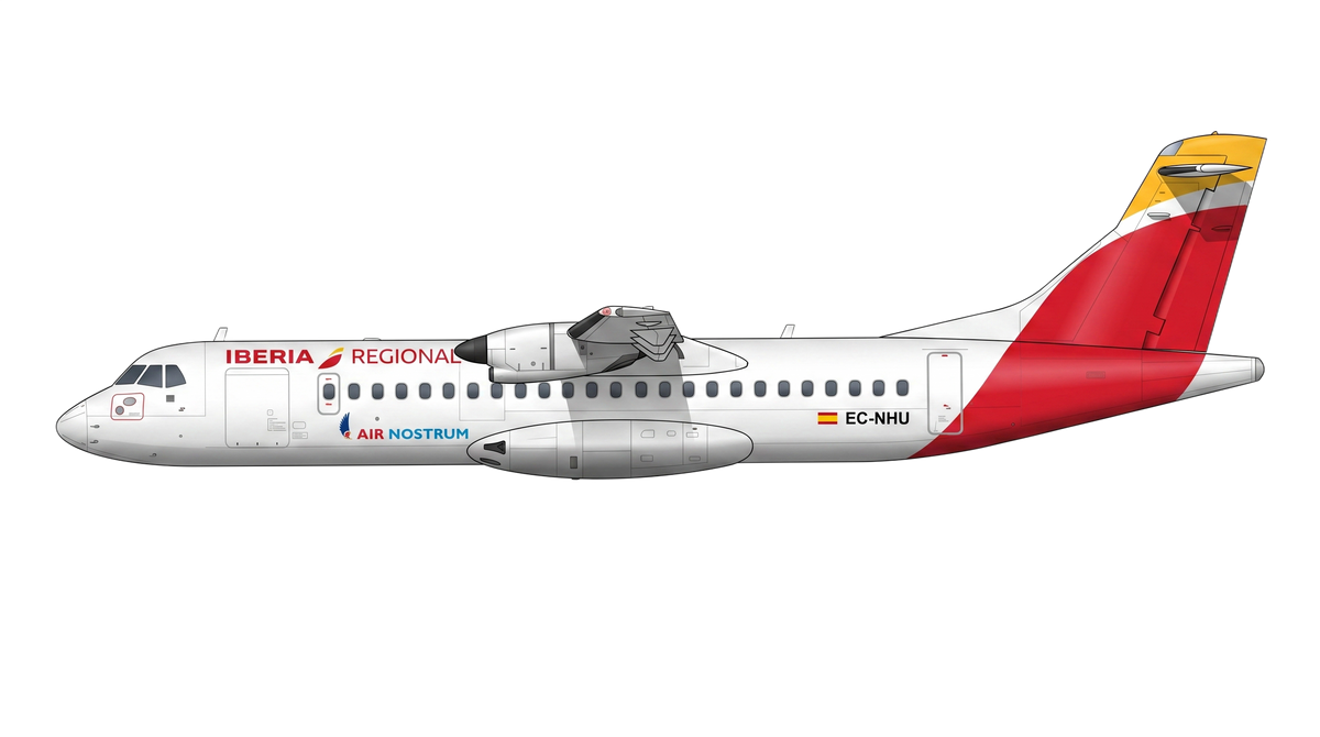 Air Nostrum ATR 42/72 livery