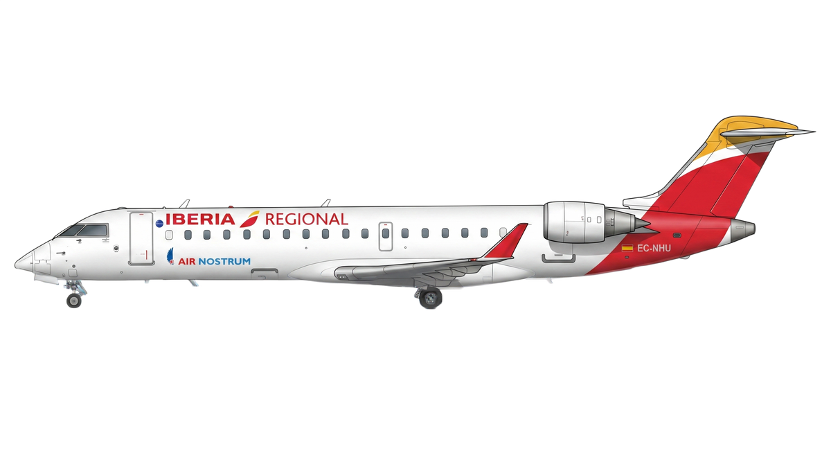 Air Nostrum Bombardier CRJ-1000 livery