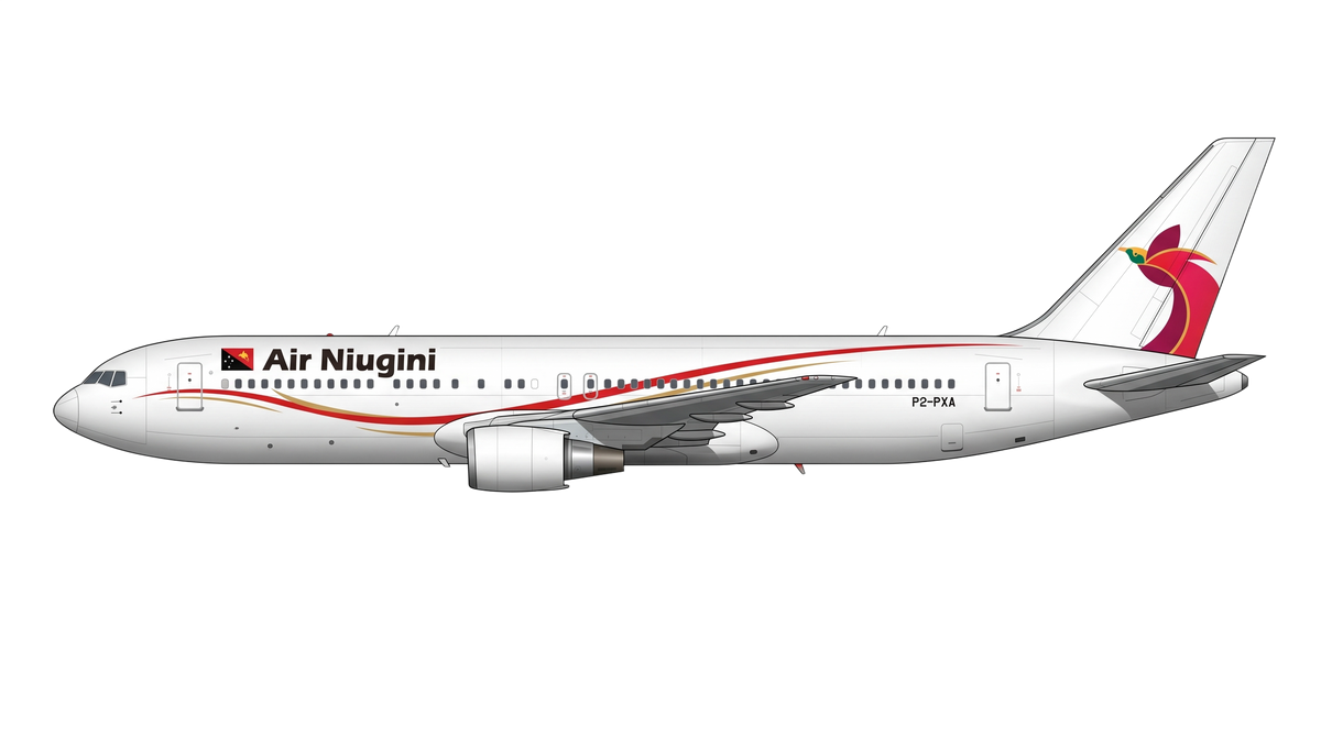 Air Niugini Boeing 767 livery