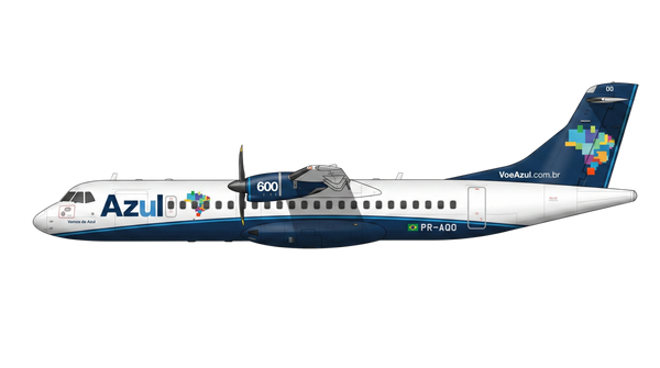 Azul Brazilian Airlines ATR 42/72 livery
