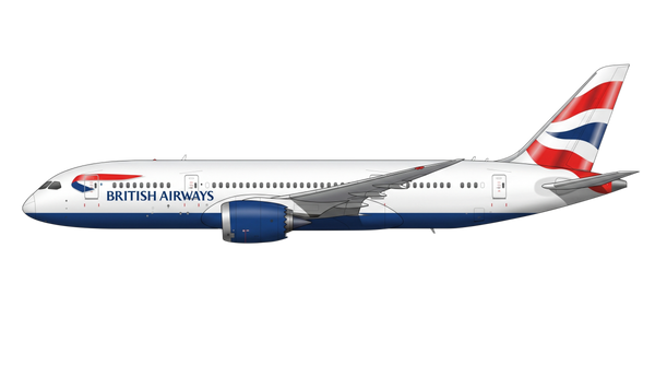 British Airways Boeing 787 livery