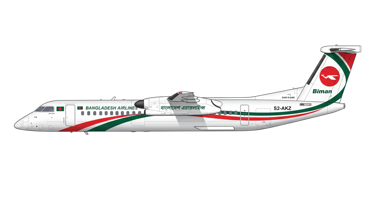 Biman Bombardier DHC-8-400 livery