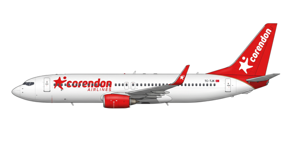 Corendon Airlines Boeing 737 Classic livery