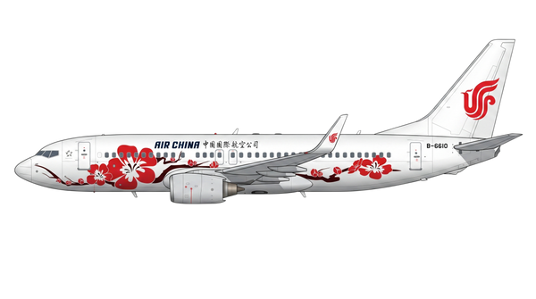 Air China Boeing 737 NG livery