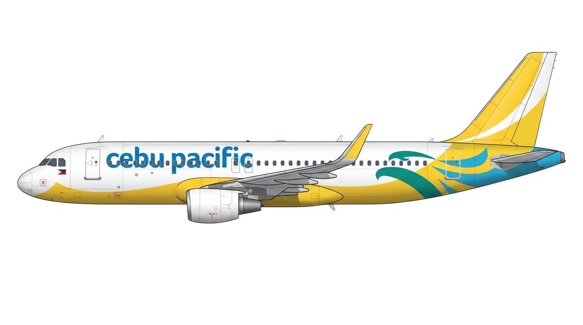 Cebu Pacific Air Airbus A318/A319/A32 livery