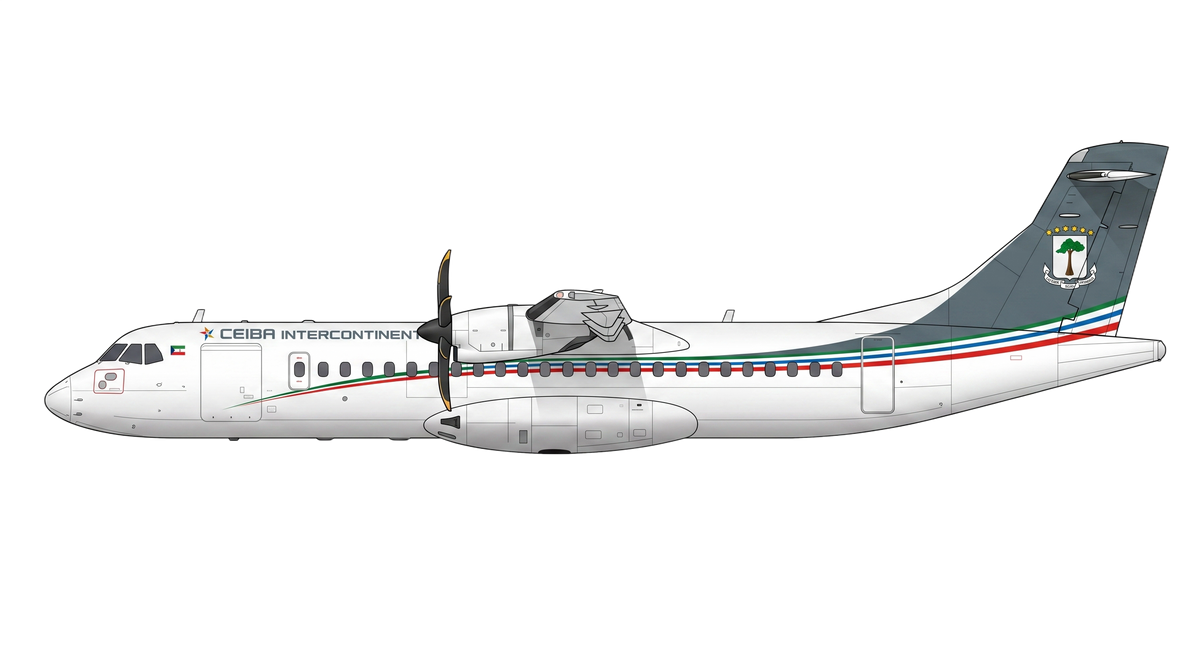 Ceiba Intercontinental ATR 42/72 livery